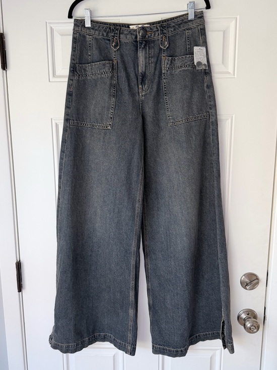 Free People Denim - NWT‎ FREE PEOPLE SIZE 29 jeans wide leg full length